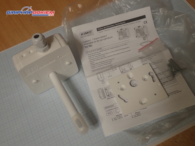 Máy đo nhiệt độ độ ẩm KIMO TH110 18 Máy đo nhiệt độ độ ẩm KIMO TH110