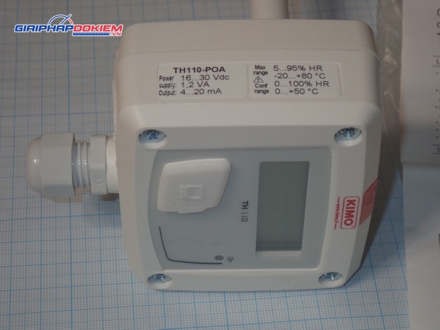 Máy đo nhiệt độ độ ẩm KIMO TH110 13 Máy đo nhiệt độ độ ẩm KIMO TH110