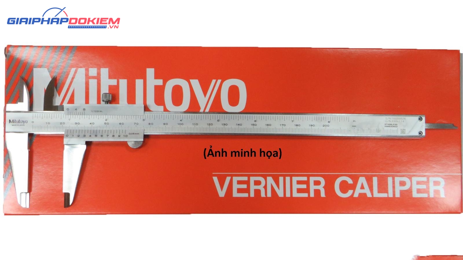 Thước cặp cơ khí Mitutoyo 530-312 0-6"/ 0-150mm/0.02mm 14 Thước cặp cơ khí Mitutoyo 530-312 0-6"/ 0-150mm/0.02mm