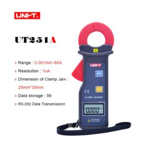 Ampe kìm đo dòng rò UNI-T UT251A 23 Ampe kìm đo dòng rò UNI-T UT251A
