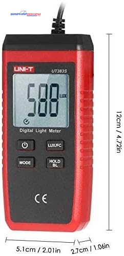 Thiết bị đo cường độ ánh sáng UNI-T UT383S 14 Thiết bị đo cường độ ánh sáng UNI-T UT383S