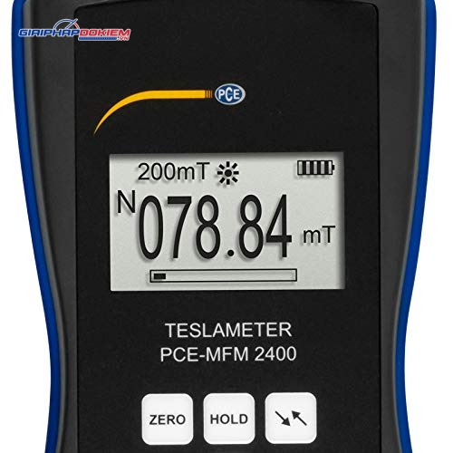 Máy đo Gauss độ chính xác cao PCE PCE-MFM 2400+ 10 Máy đo Gauss độ chính xác cao PCE PCE-MFM 2400+