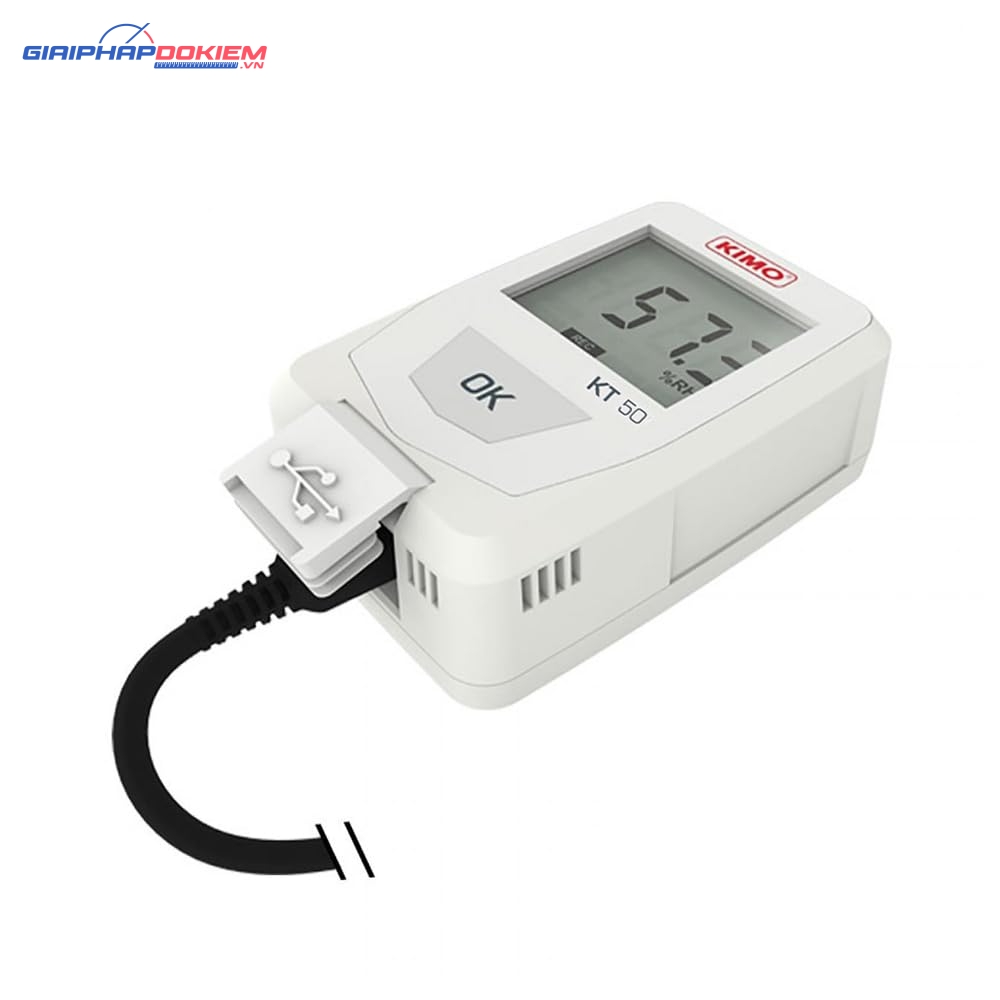 Thiết bị ghi nhiệt độ KIMO KT 50 8 Thiết bị ghi nhiệt độ KIMO KT 50