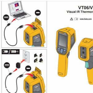 Máy đo nhiệt độ hồng ngoại Fluke VT06 23 Máy đo nhiệt độ hồng ngoại Fluke VT06