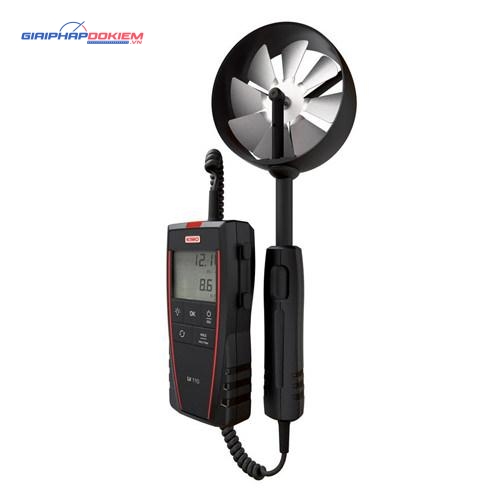 Máy đo tốc độ gió, lưu lượng gió KIMO LV110 8 Máy đo tốc độ gió, lưu lượng gió KIMO LV110