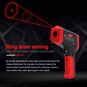 Thiết bị đo nhiệt độ hồng ngoại UNI-T UT302A+ 21 Thiết bị đo nhiệt độ hồng ngoại UNI-T UT302A+