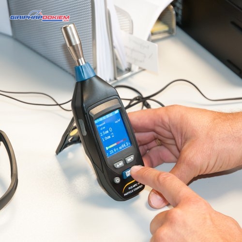 Máy đếm hạt chất lượng không khí PCE PCE-MPC 10 13 Máy đếm hạt chất lượng không khí PCE PCE-MPC 10
