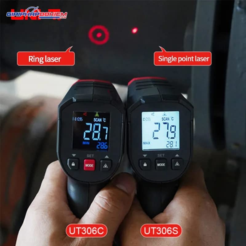 Thiết bị đo nhiệt độ hồng ngoại UNI-T UT306S 20 Thiết bị đo nhiệt độ hồng ngoại UNI-T UT306S