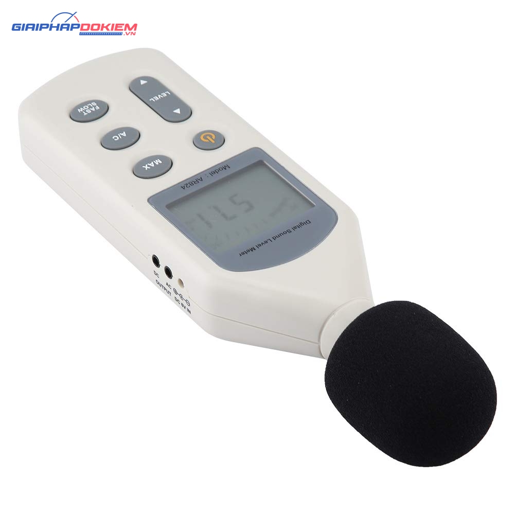 Máy đo độ ồn Smartsensor AR824 (30 – 130dBA / 35 – 130dBC) 16 Máy đo độ ồn Smartsensor AR824 (30 – 130dBA / 35 – 130dBC)