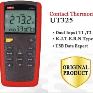 Thiết bị đo nhiệt độ tiếp xúc 2 kênh UNI-T UT325 25 Thiết bị đo nhiệt độ tiếp xúc 2 kênh UNI-T UT325