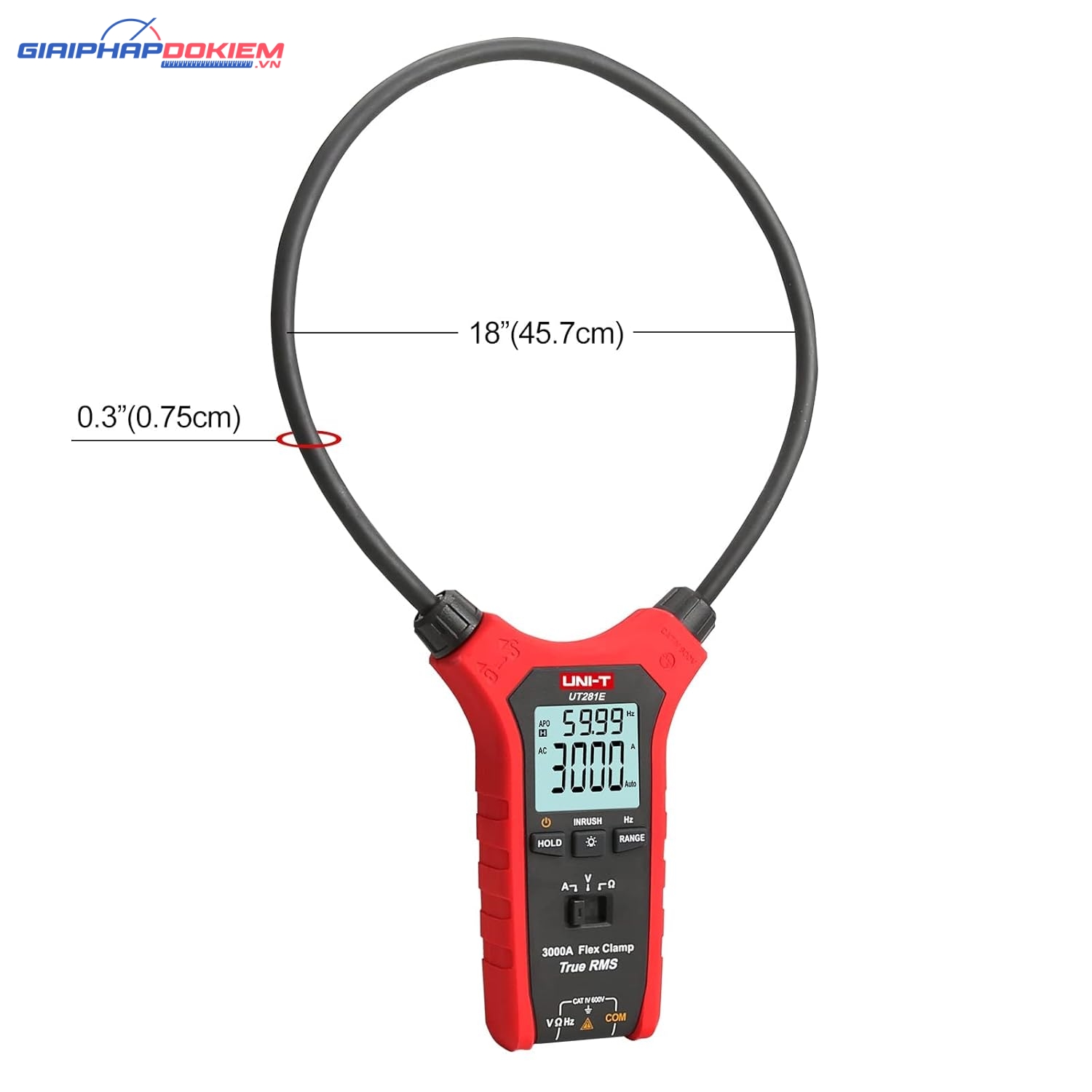 Ampe kìm AC UNI-T UT281E 15 Ampe kìm AC UNI-T UT281E