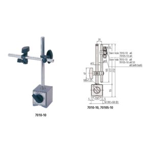 Đế từ gá đồng hồ so Mitutoyo 7010S-10 24 Đế từ gá đồng hồ so Mitutoyo 7010S-10