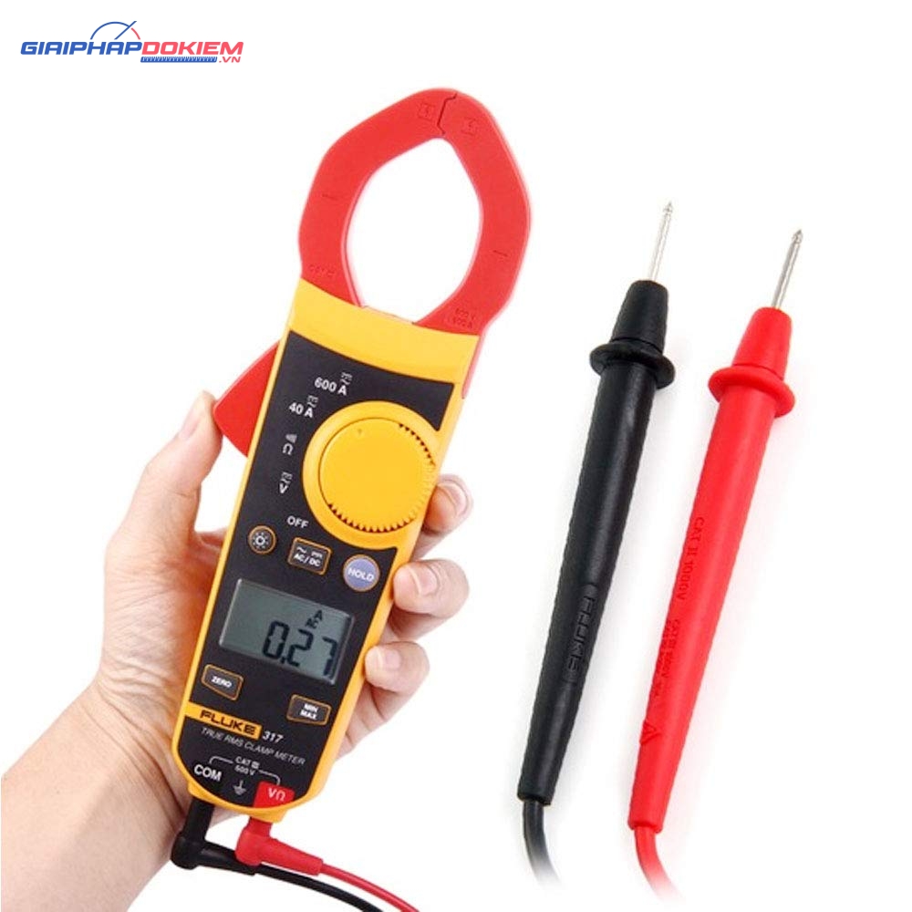Ampe Kìm Đo Dòng AC/DC Fluke 317 12 Ampe Kìm Đo Dòng AC/DC Fluke 317