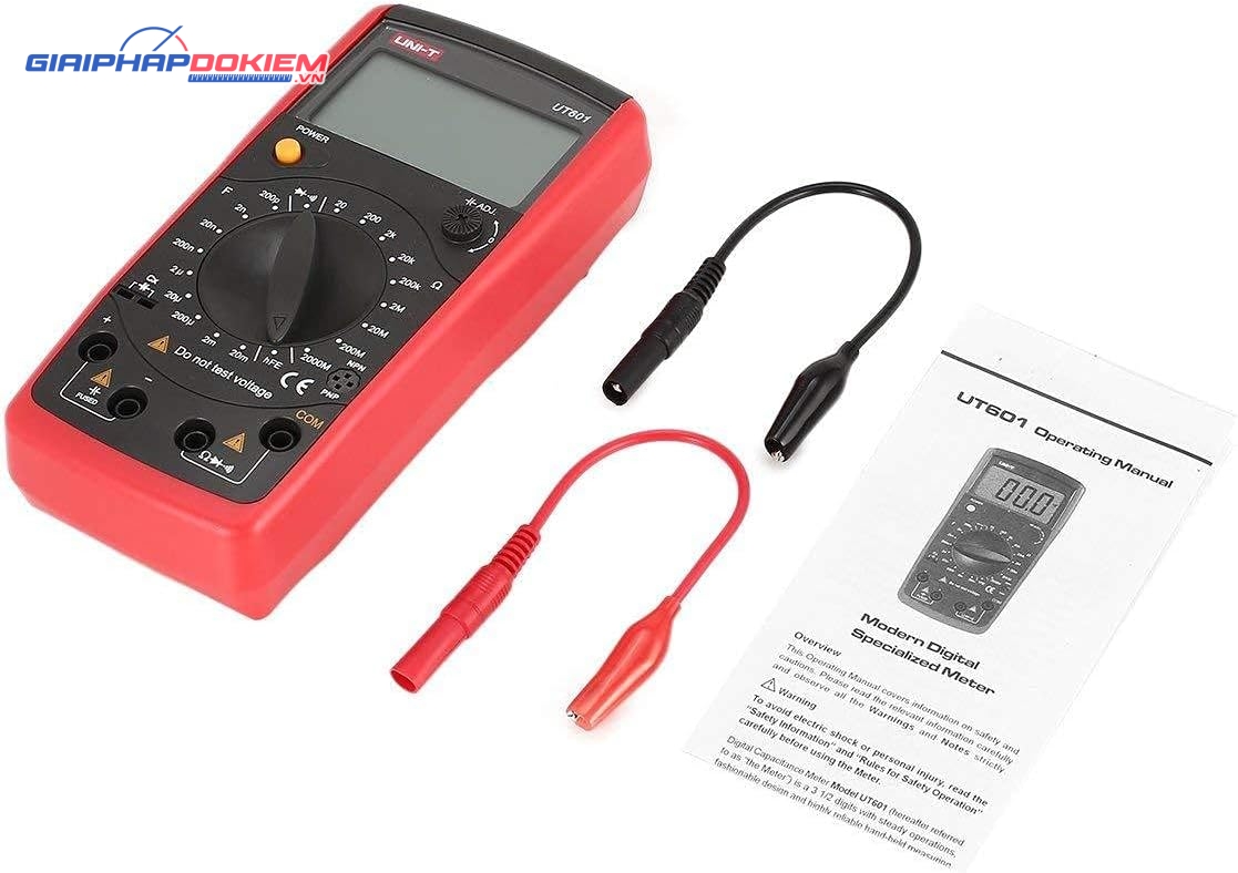 Thiết bị đo tụ điện, điện trở UNI-T UT601 12 Thiết bị đo tụ điện, điện trở UNI-T UT601