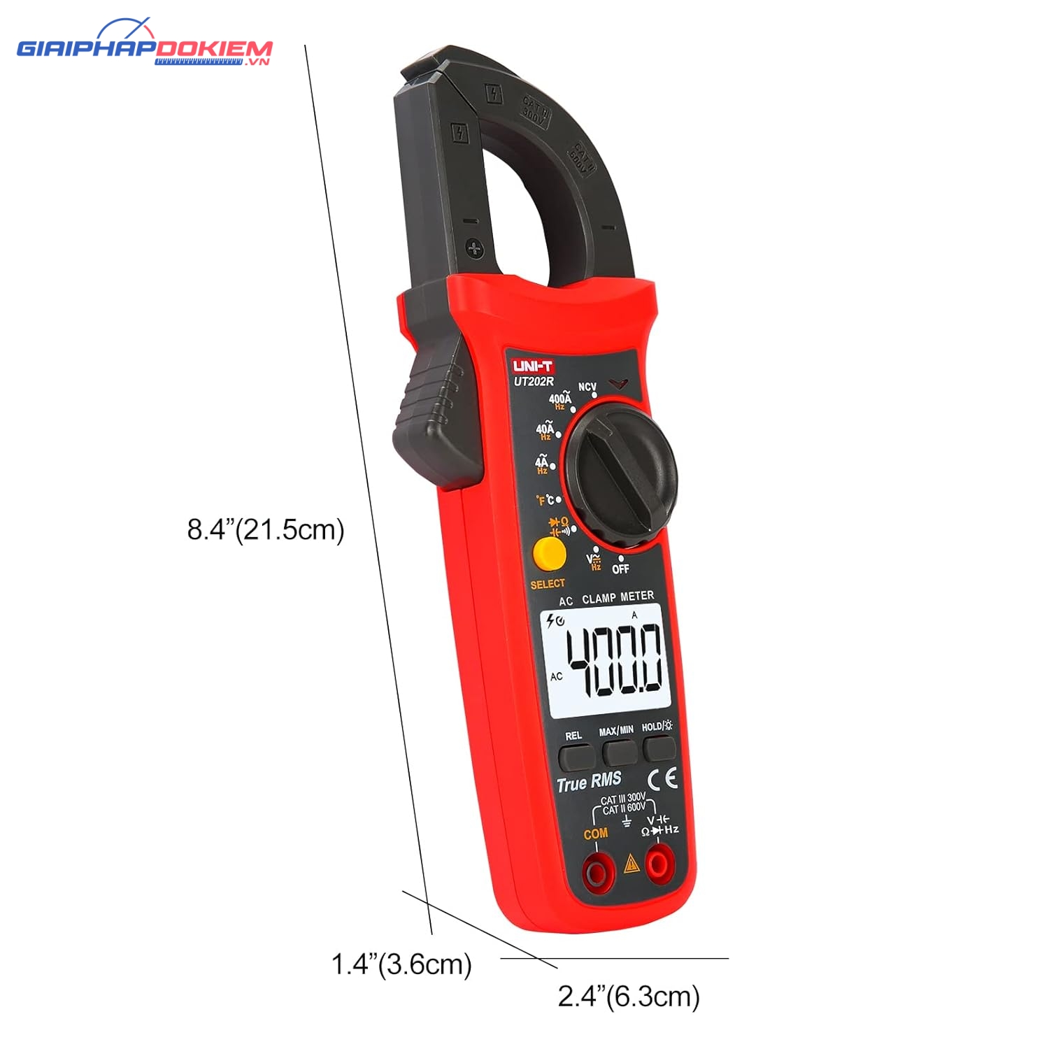 Ampe kìm AC UNI-T UT202R 12 Ampe kìm AC UNI-T UT202R