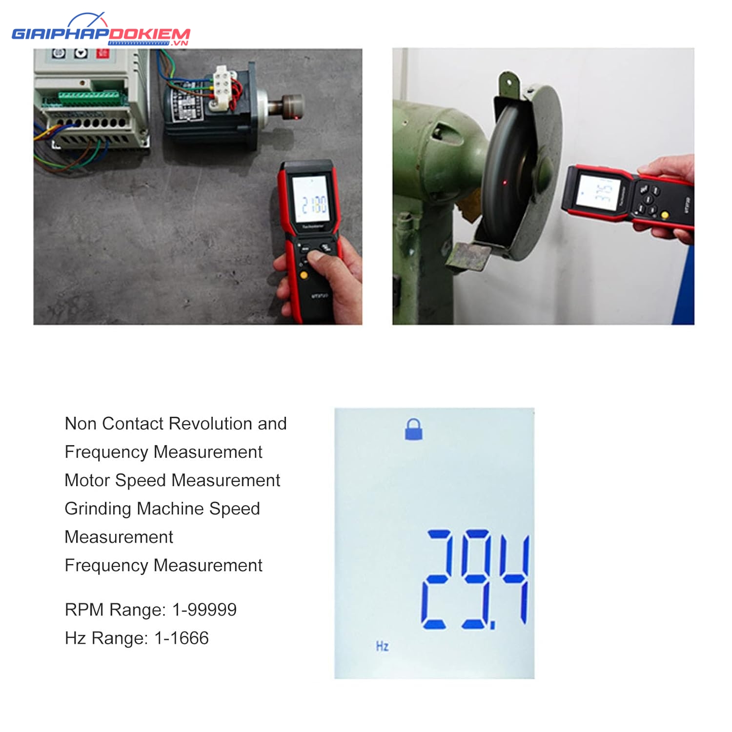 Thiết bị đo tốc độ vòng quay UNI-T UT372D 19 Thiết bị đo tốc độ vòng quay UNI-T UT372D