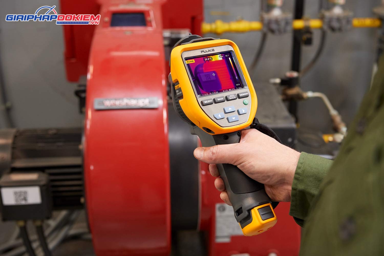 Camera Nhiệt Độ Fluke TiS55+ 12 Camera Nhiệt Độ Fluke TiS55+