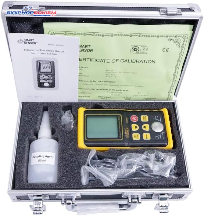 Máy đo độ dày kim loại bằng siêu âm SmartSensor AR850+ 13 Máy đo độ dày kim loại bằng siêu âm SmartSensor AR850+