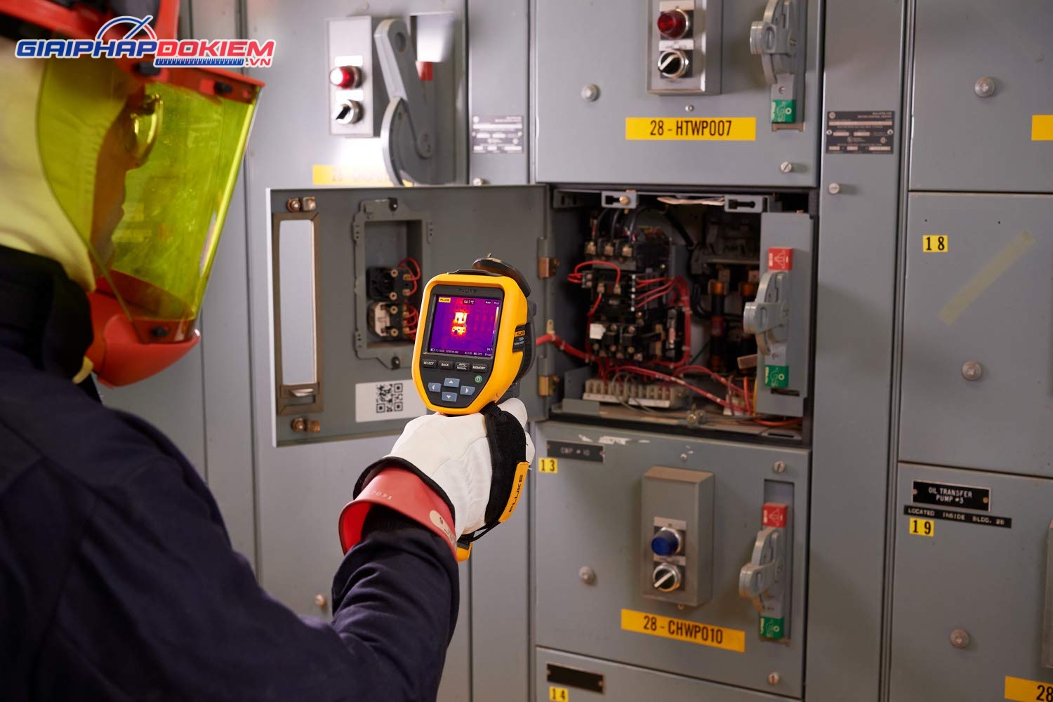 Camera Nhiệt Độ Fluke TiS55+ 14 Camera Nhiệt Độ Fluke TiS55+