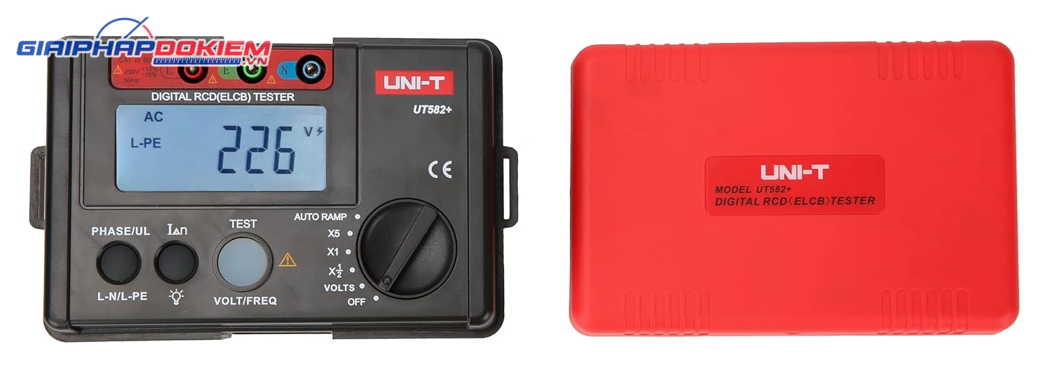 Thiết bị kiểm tra dòng rò RCD UNI-T UT582+ 20 Thiết bị kiểm tra dòng rò RCD UNI-T UT582+