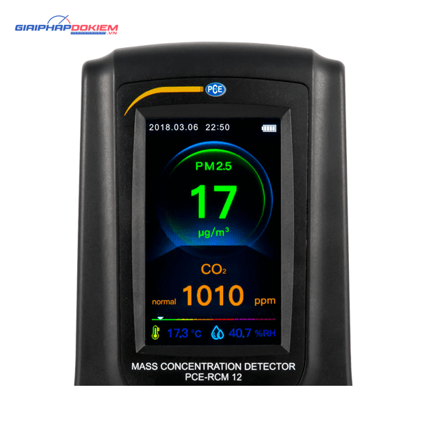 Máy đo chất lượng không khí PCE PCE-RCM 12 13 Máy đo chất lượng không khí PCE PCE-RCM 12