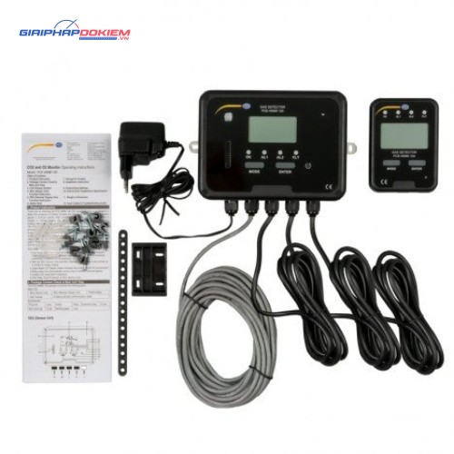 Máy đo chất lượng không khí Carbon Dioxide PCE PCE-WMM 100-ICA có chứng nhận hiệu chuẩn ISO 8 Máy đo chất lượng không khí Carbon Dioxide PCE PCE-WMM 100-ICA có chứng nhận hiệu chuẩn ISO
