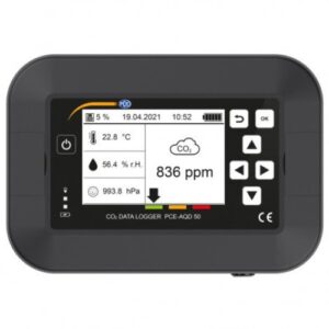 Máy đo chất lượng không khí PCE PCE-AQD 50-ICA bao gồm chứng chỉ hiệu chuẩn ISO 30 Máy đo chất lượng không khí PCE PCE-AQD 50-ICA bao gồm chứng chỉ hiệu chuẩn ISO