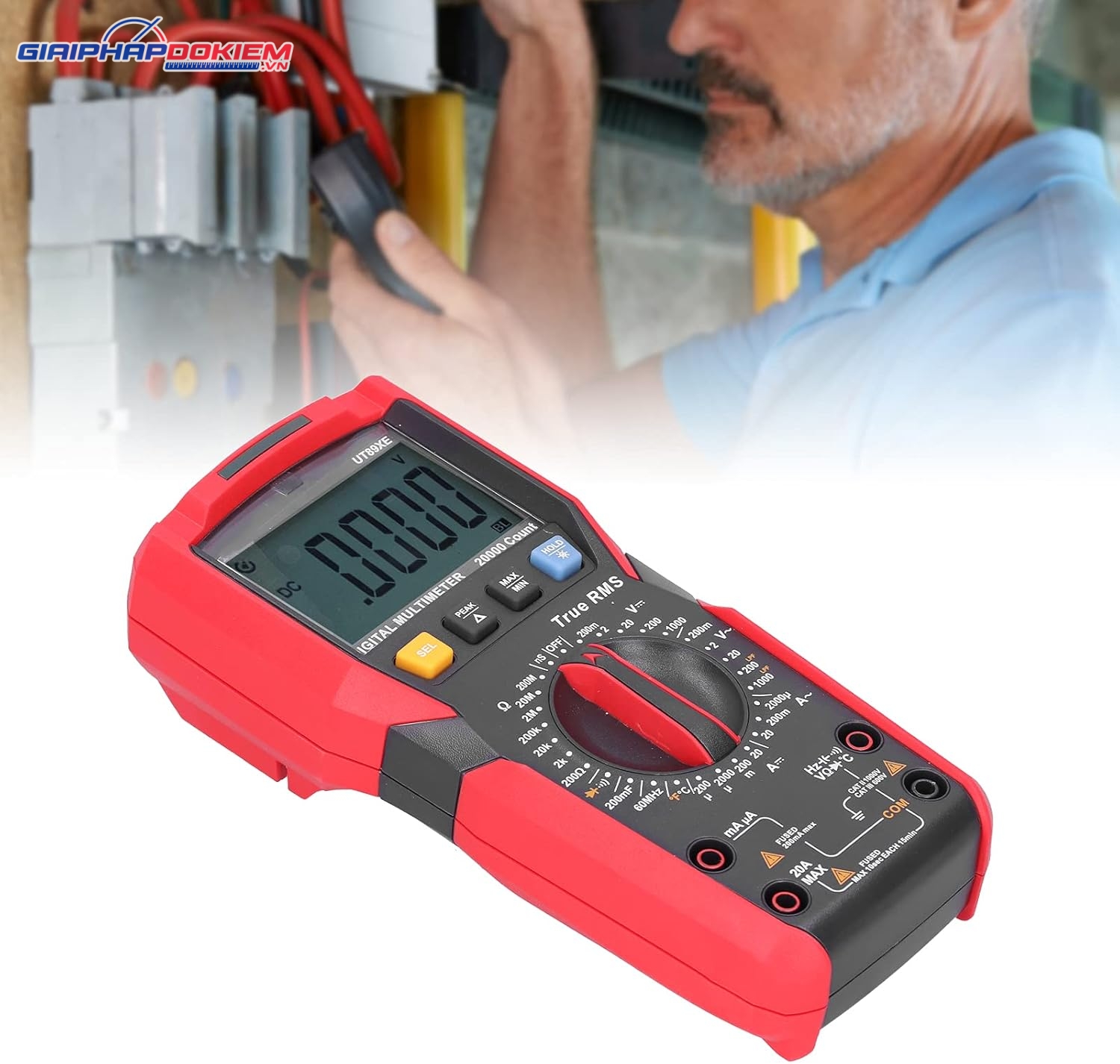 Đồng hồ vạn năng UNI-T UT89XE 12 Đồng hồ vạn năng UNI-T UT89XE