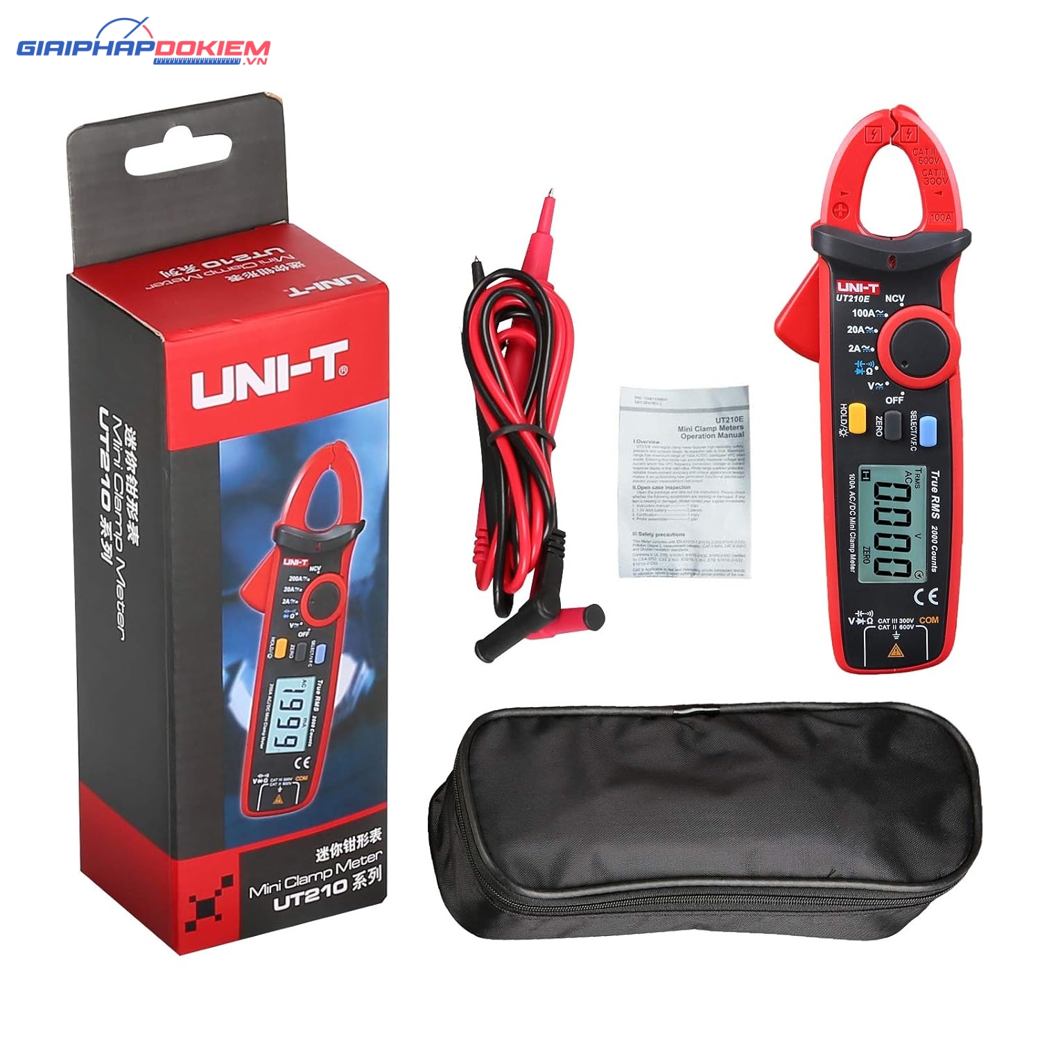 Ampe kìm AC/DC UNI-T UT210E 24 Ampe kìm AC/DC UNI-T UT210E