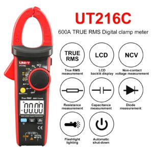 Ampe kìm AC/DC UNI-T UT216C 28 Ampe kìm AC/DC UNI-T UT216C
