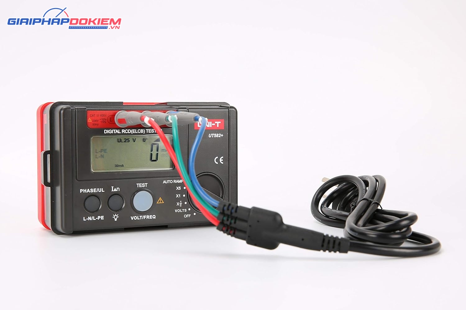 Thiết bị kiểm tra dòng rò RCD UNI-T UT582+ 18 Thiết bị kiểm tra dòng rò RCD UNI-T UT582+