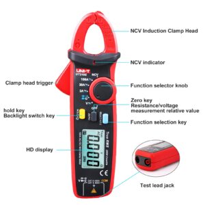 Ampe kìm AC/DC UNI-T UT210E 36 Ampe kìm AC/DC UNI-T UT210E