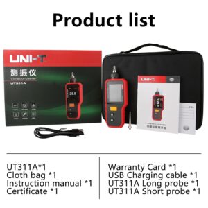 Thiết bị đo độ rung UNI-T UT311A 24 Thiết bị đo độ rung UNI-T UT311A