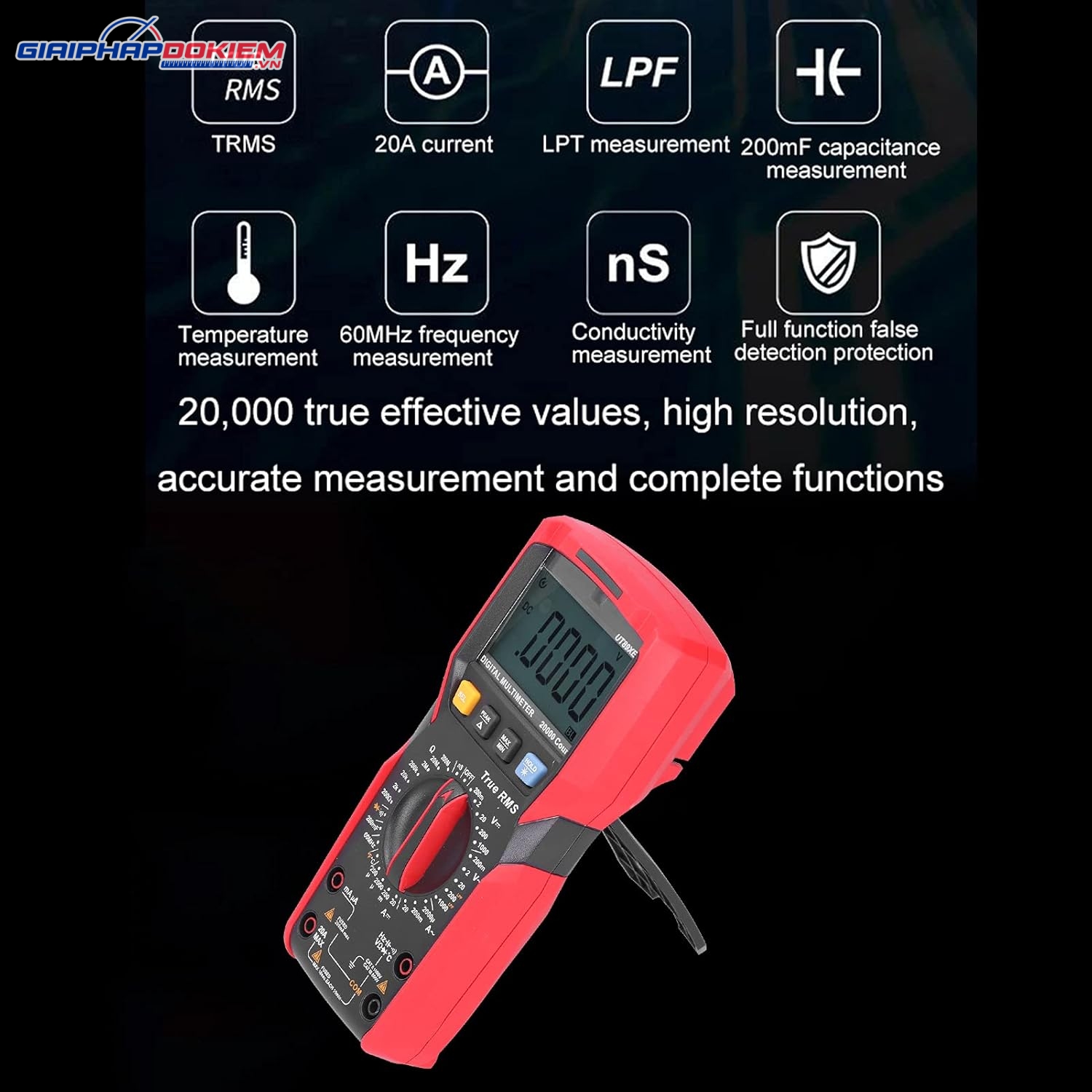 Đồng hồ vạn năng UNI-T UT89XE 6 Đồng hồ vạn năng UNI-T UT89XE