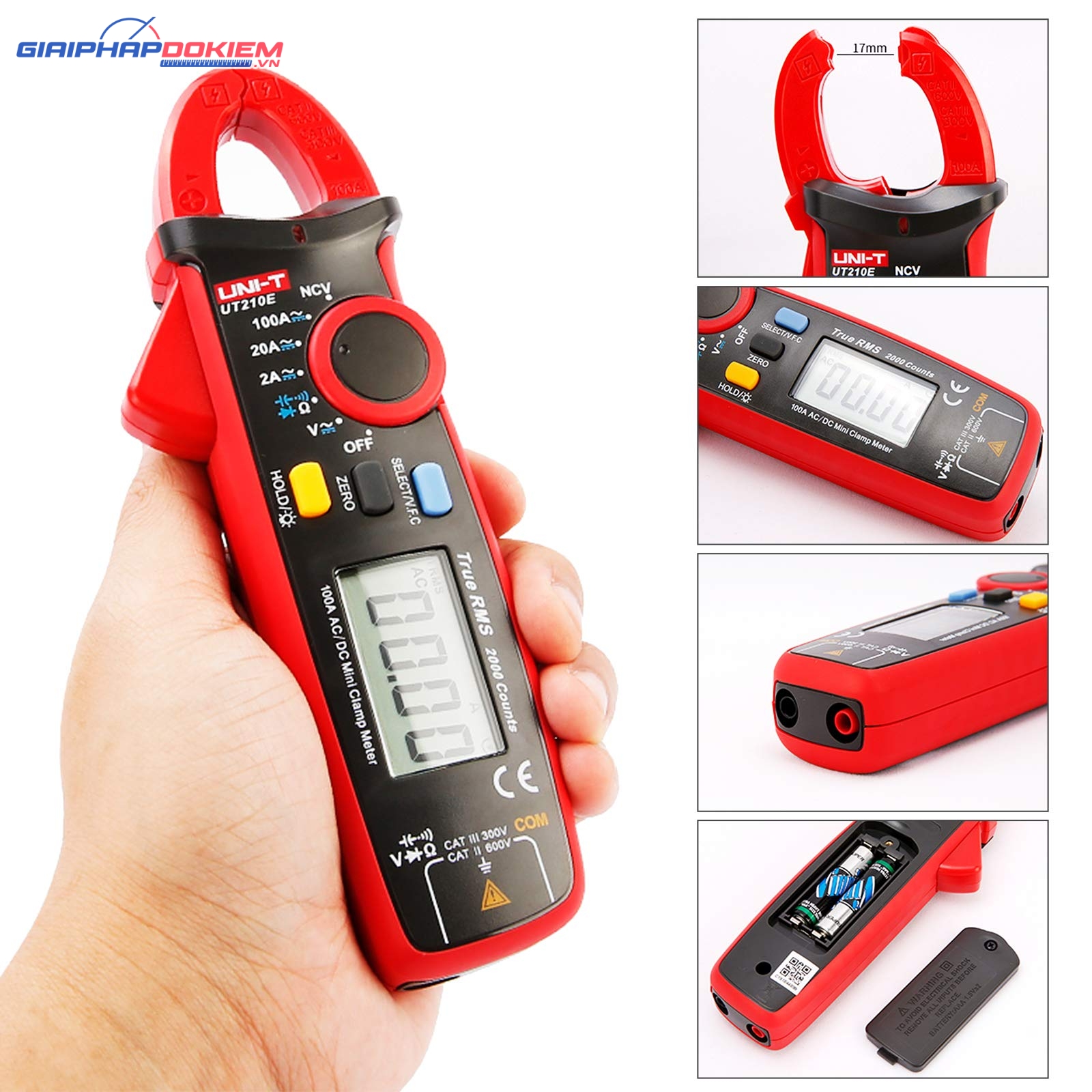 Ampe kìm AC/DC UNI-T UT210E 23 Ampe kìm AC/DC UNI-T UT210E