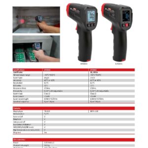 Thiết bị đo nhiệt độ hồng ngoại UNI-T UT306S 32 Thiết bị đo nhiệt độ hồng ngoại UNI-T UT306S