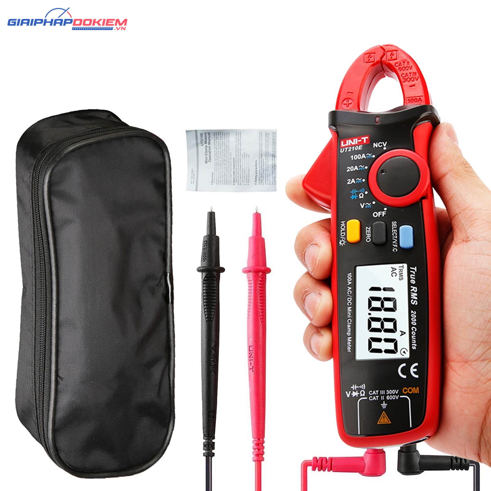 Ampe kìm AC/DC UNI-T UT210E 21 Ampe kìm AC/DC UNI-T UT210E
