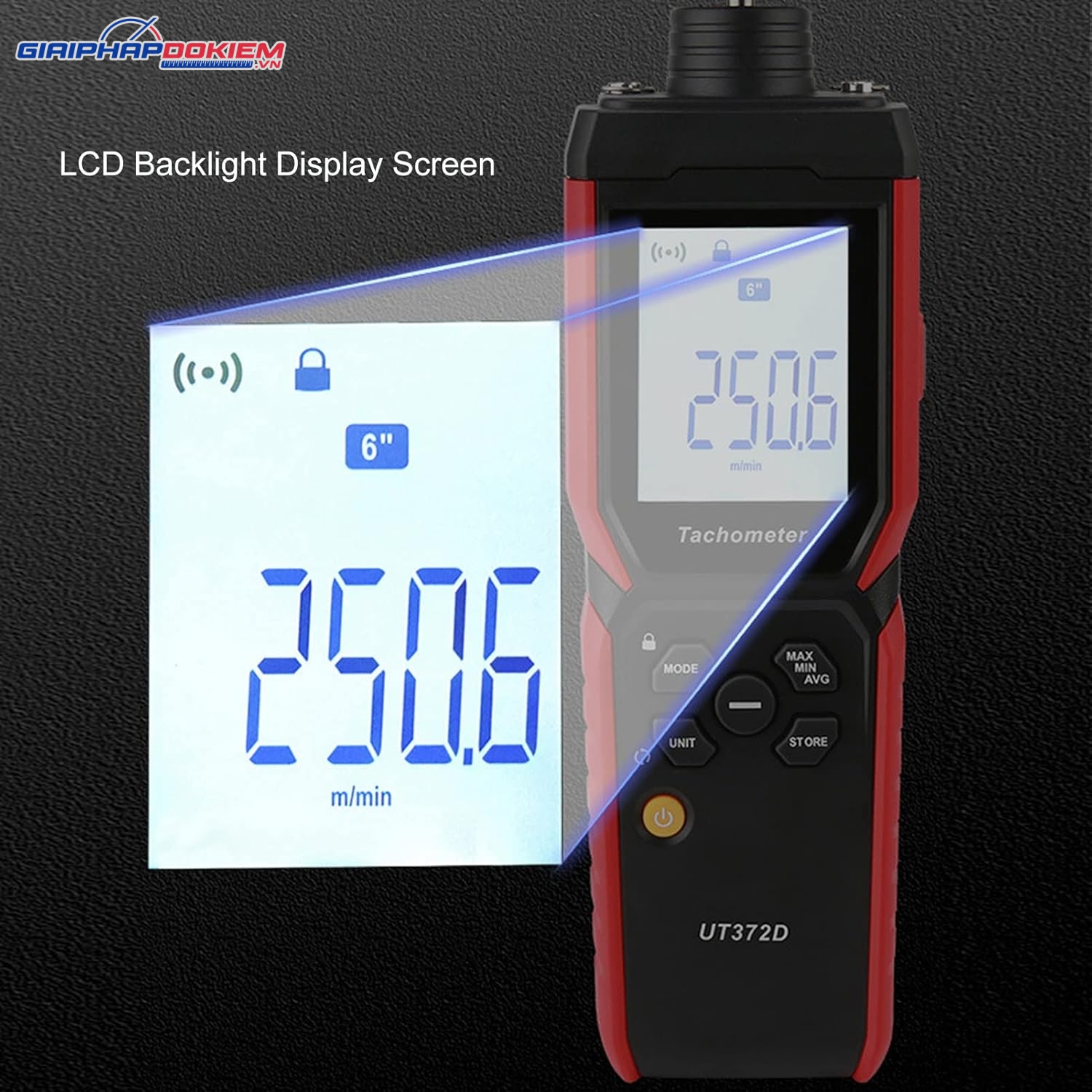 Thiết bị đo tốc độ vòng quay UNI-T UT372D 18 Thiết bị đo tốc độ vòng quay UNI-T UT372D