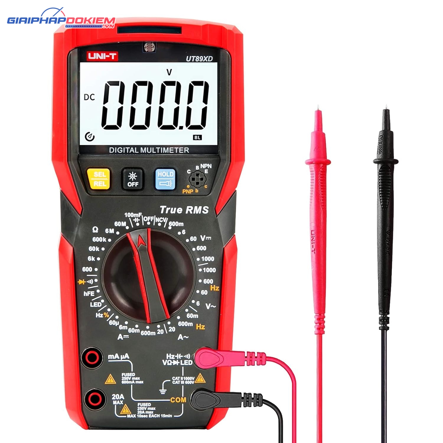 Đồng Hồ Đo Đa Năng Uni-T UT89XD 12 Đồng Hồ Đo Đa Năng Uni-T UT89XD