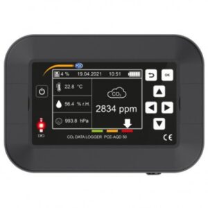 Máy đo chất lượng không khí PCE PCE-AQD 50-ICA bao gồm chứng chỉ hiệu chuẩn ISO 29 Máy đo chất lượng không khí PCE PCE-AQD 50-ICA bao gồm chứng chỉ hiệu chuẩn ISO