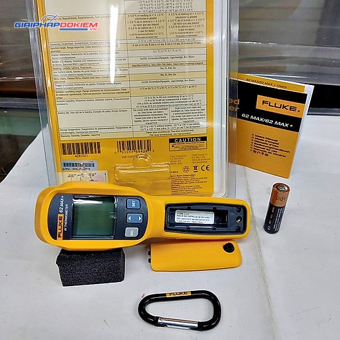 Máy đo nhiệt độ hồng ngoại Fluke 62 MAX+ 14 Máy đo nhiệt độ hồng ngoại Fluke 62 MAX+