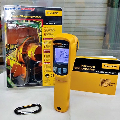 Máy đo nhiệt độ hồng ngoại Fluke 62 MAX+ 11 Máy đo nhiệt độ hồng ngoại Fluke 62 MAX+