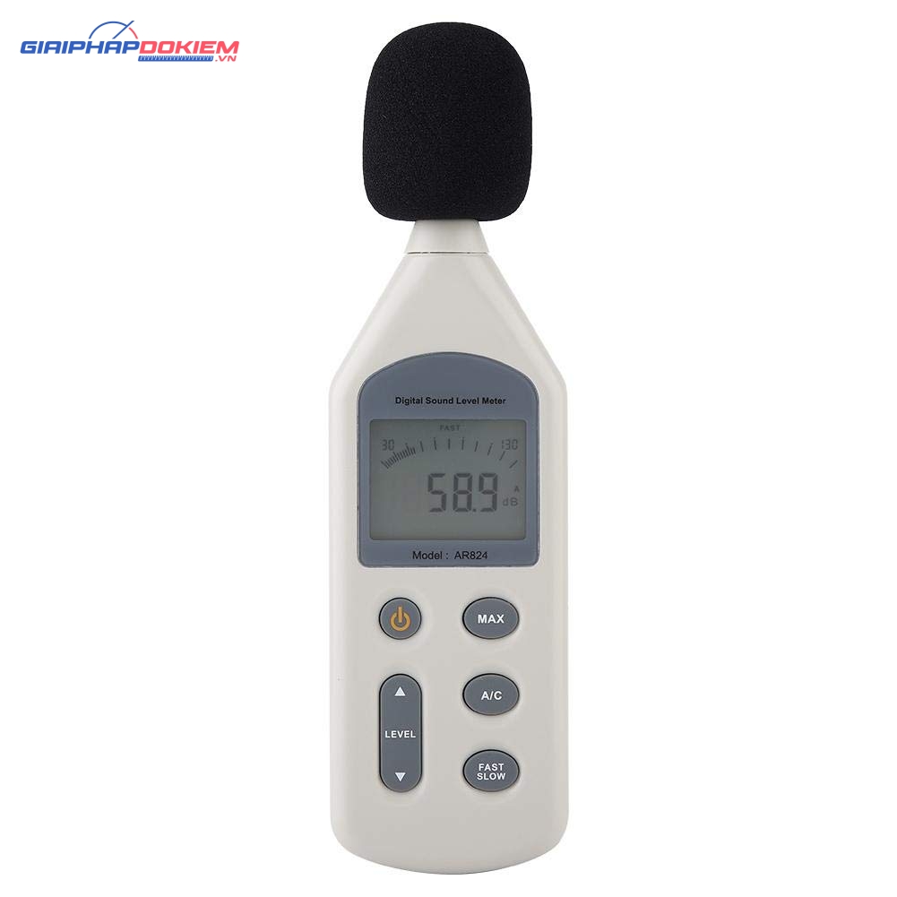 Máy đo độ ồn Smartsensor AR824 (30 – 130dBA / 35 – 130dBC) 6 Máy đo độ ồn Smartsensor AR824 (30 – 130dBA / 35 – 130dBC)