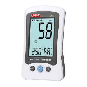 Thiết bị đo nồng độ bụi PM2.5 UNI-T A25D 17 Thiết bị đo nồng độ bụi PM2.5 UNI-T A25D