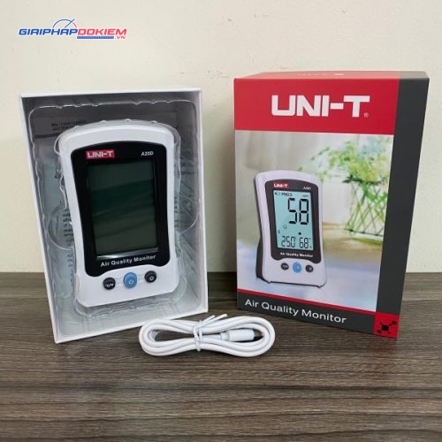 Thiết bị đo nồng độ bụi PM2.5 UNI-T A25D 10 Thiết bị đo nồng độ bụi PM2.5 UNI-T A25D