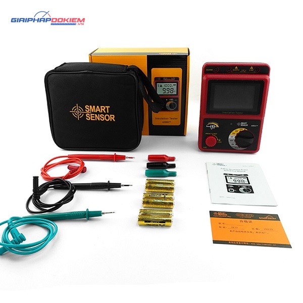 Máy đo điện trở cách điện SmartSensor AR907+ 10 Máy đo điện trở cách điện SmartSensor AR907+