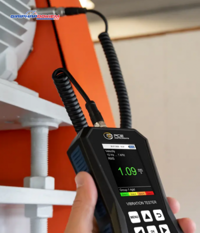 Máy đo gia tốc PCE PCE-VT 3700-ICA bao gồm Chứng nhận hiệu chuẩn ISO 38 Máy đo gia tốc PCE PCE-VT 3700-ICA bao gồm Chứng nhận hiệu chuẩn ISO
