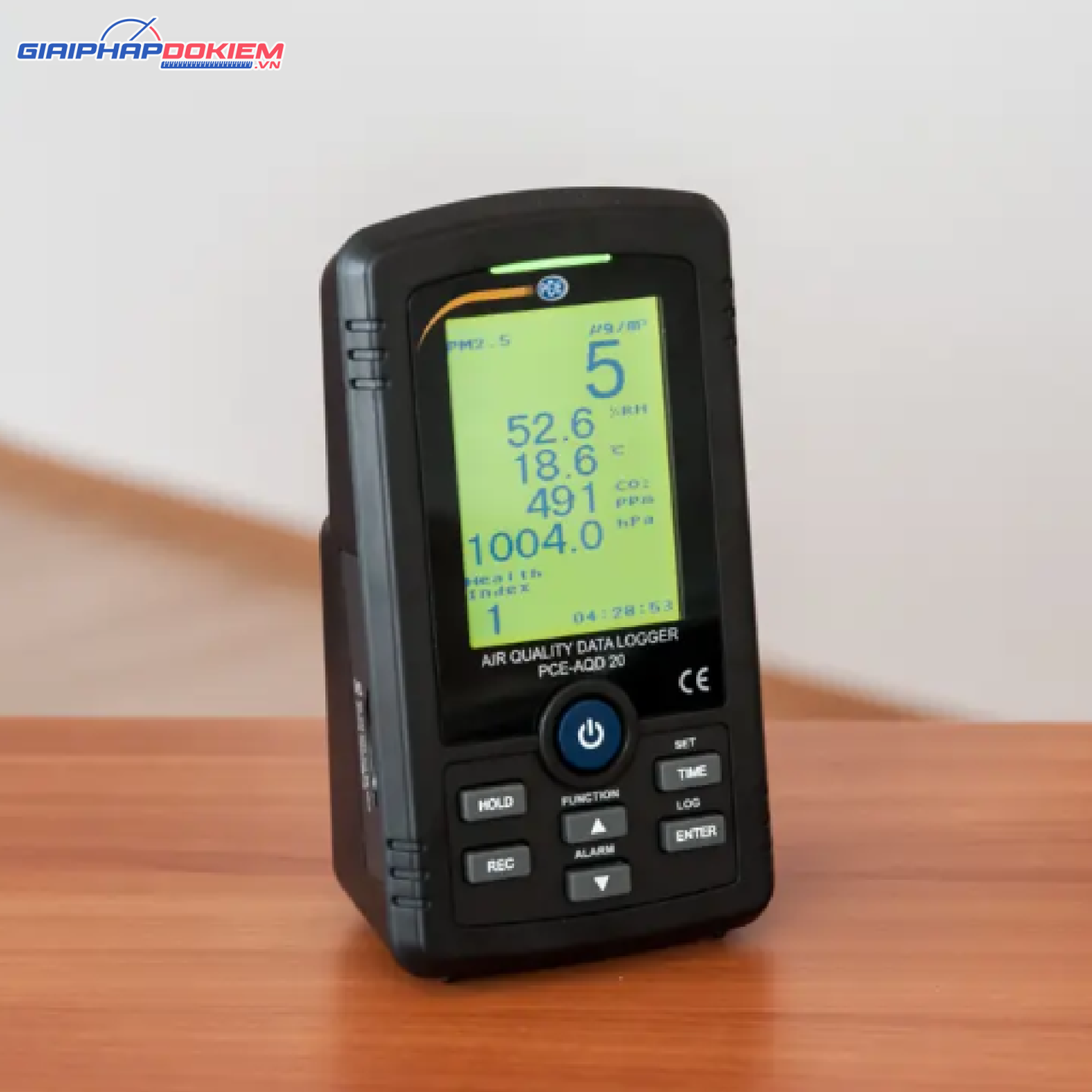 Máy đo chất lượng không khí PCE PCE-AQD 20-ICA bao gồm Chứng nhận hiệu chuẩn ISO 13 Máy đo chất lượng không khí PCE PCE-AQD 20-ICA bao gồm Chứng nhận hiệu chuẩn ISO