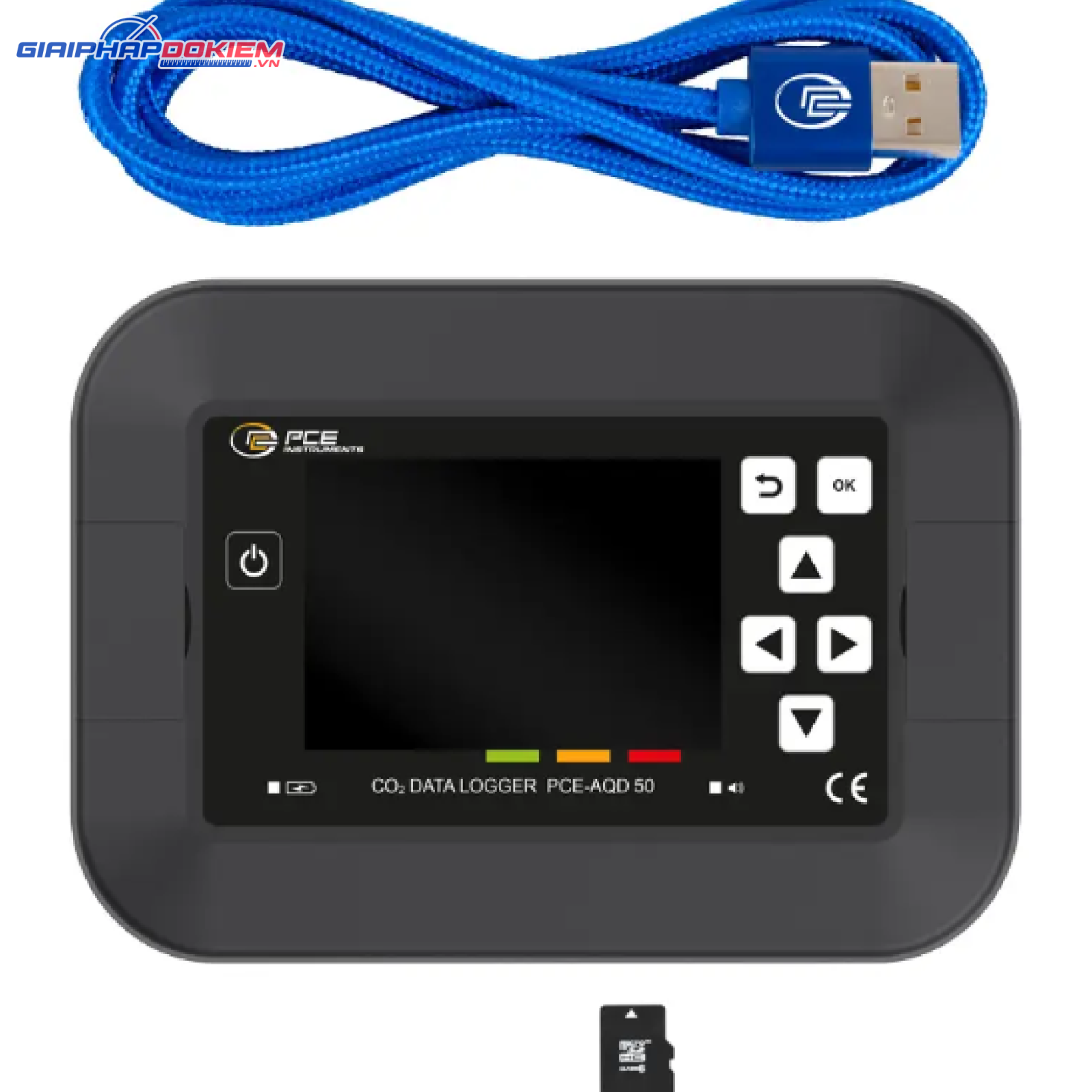 Máy đo chất lượng không khí PCE PCE-AQD 50-ICA bao gồm chứng chỉ hiệu chuẩn ISO 8 Máy đo chất lượng không khí PCE PCE-AQD 50-ICA bao gồm chứng chỉ hiệu chuẩn ISO