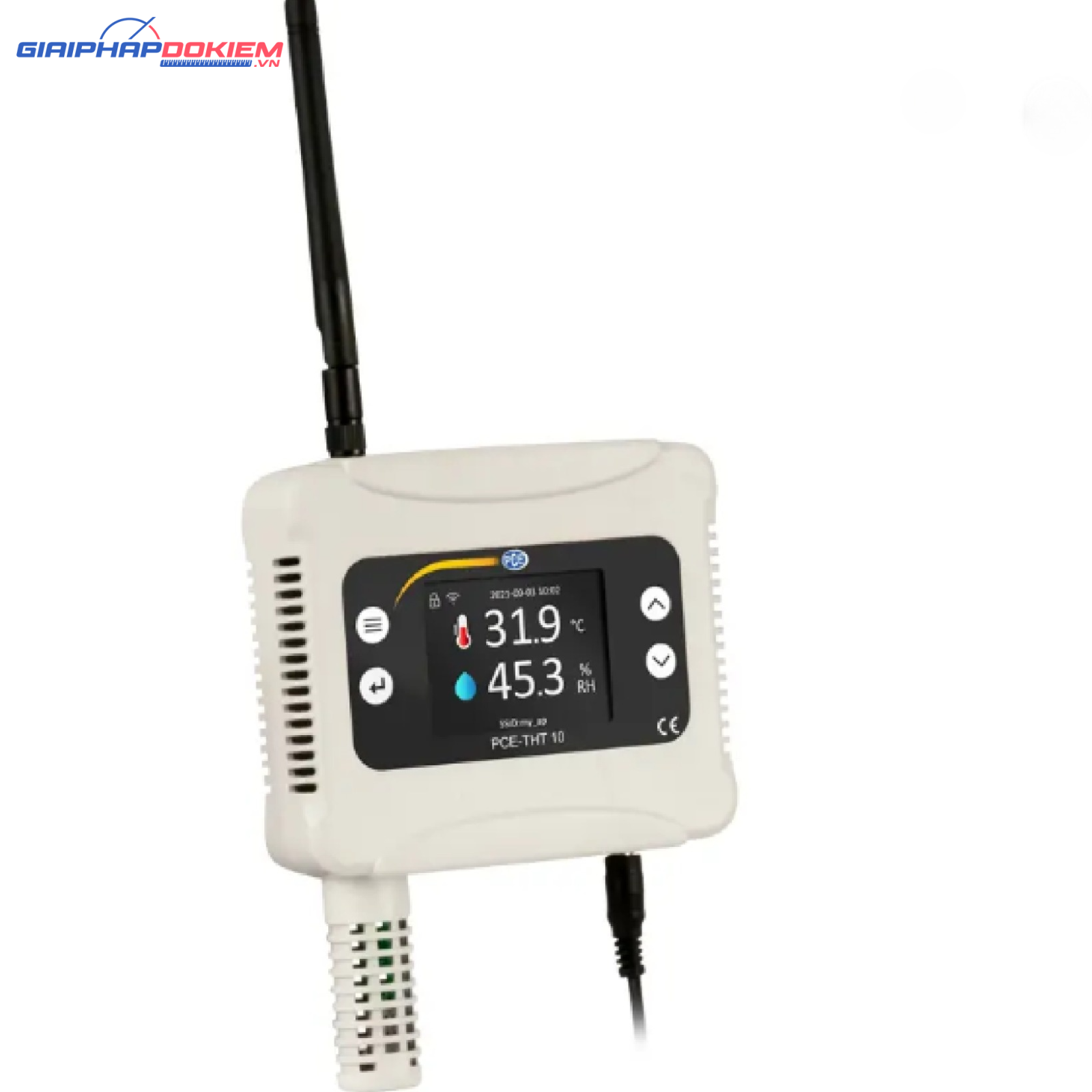Máy đo chất lượng không khí PCE PCE-THT 10-ICA bao gồm Giấy chứng nhận hiệu chuẩn ISO 16 Máy đo chất lượng không khí PCE PCE-THT 10-ICA bao gồm Giấy chứng nhận hiệu chuẩn ISO